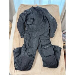Joe Rocket Survivor Motorcycle Riding Full Suit Padded XL Black Dry Tech EUC